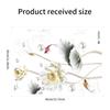 1pc Beautiful Lotus Butterfly Toilet Sticker Bathroom Toilet Cover Decorative Sticker Waterproof Self Adhesive