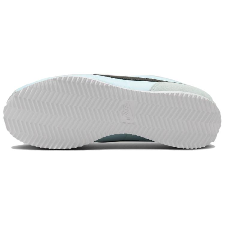 Nike Cortez Glacier Blue Женские кроссовки Белый Безопасность-Оранжевый Черный DZ2795-401