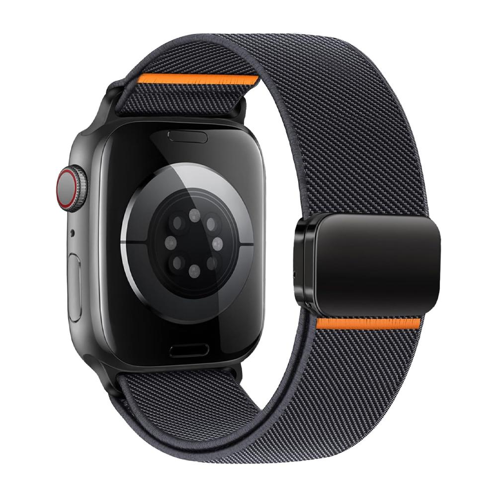 Магнитный ремешок для Apple Watch Bands 49мм 45мм 46мм 44мм 42 41 40мм Спортивный нейлоновый браслет IWatch Ultra2-10 9 8 7 6 5 4 SE
