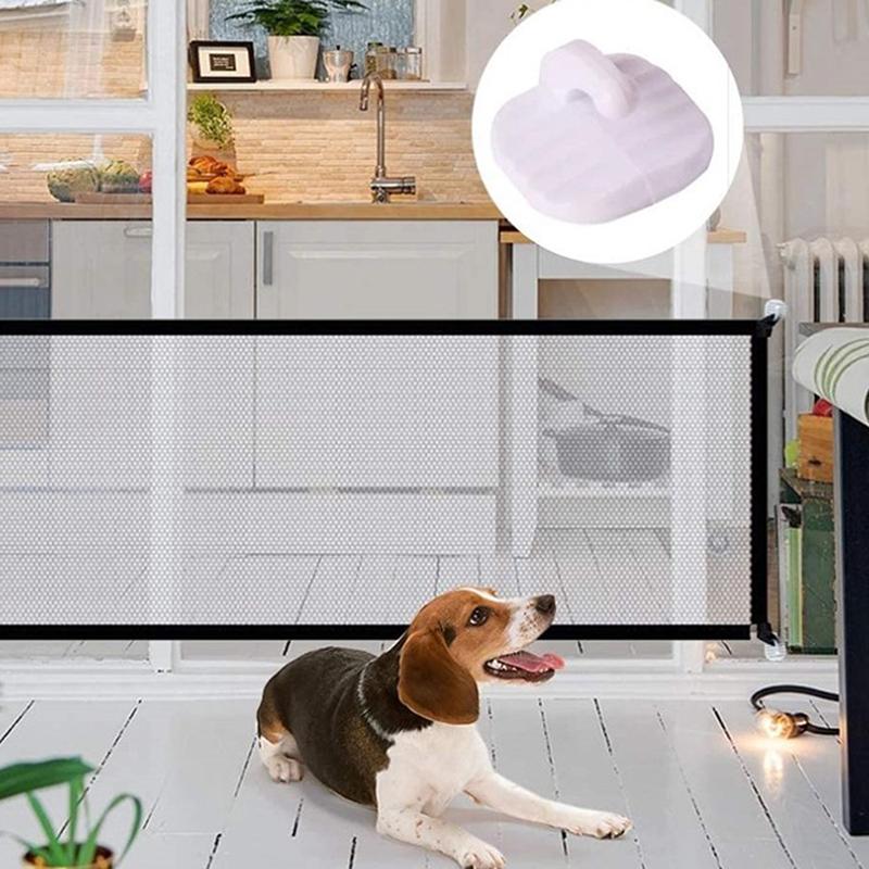 Портативные ограждения для домашних животных, складные дышащие сетчатые ворота для собак, разделение домашних животных