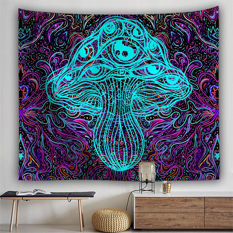 Богемная подвесная ткань, обои для комнаты, спальни, фоновый гобелен, персонализированный гобелен, украшение для гостиной, живопись