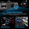 1080P Car DVR 2-Inch Driving Recorder 2/3-Way HD 1080P Three-Lens Parking Monitoring With Night Vision Car DVR Dash Cam