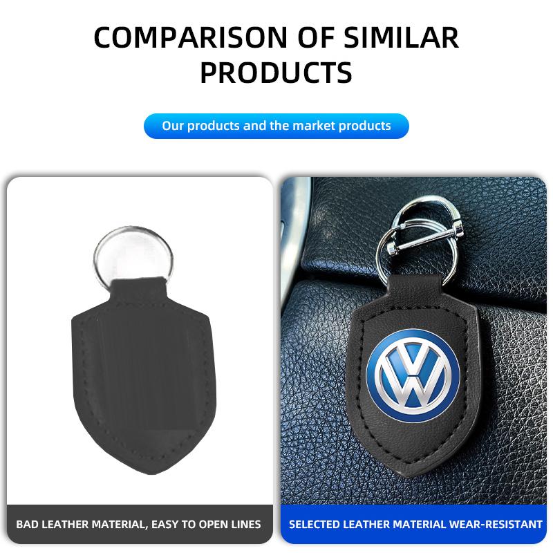 DIG1 Car Shield Keychain Pendant Chain Decorative Accessories For Volkswagen VW Scirocco Jetta Beetle Golf 4 5 6 Passat Polo B5