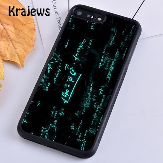 Krajews Математические Формулы Уравнения Мягкий Чехол-Накладка Для iPhone 17 Air 16 15 14 plus 11 12 13 pro max coque Fundas