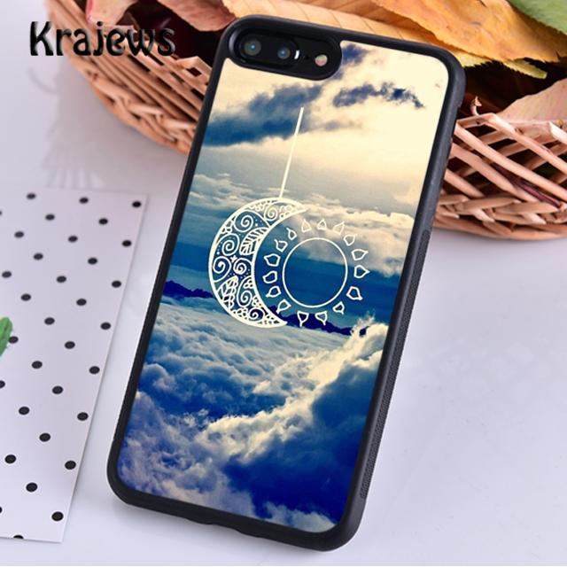 Солнце и Луна Милые Для iPhone 17 Air 16 Чехол для телефона Cover 15 14 plus 12 13 pro max coque Оболочка Fundas