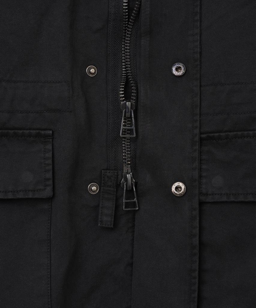 Millo Archive Overdyed M-65 Field Jacket [Black]