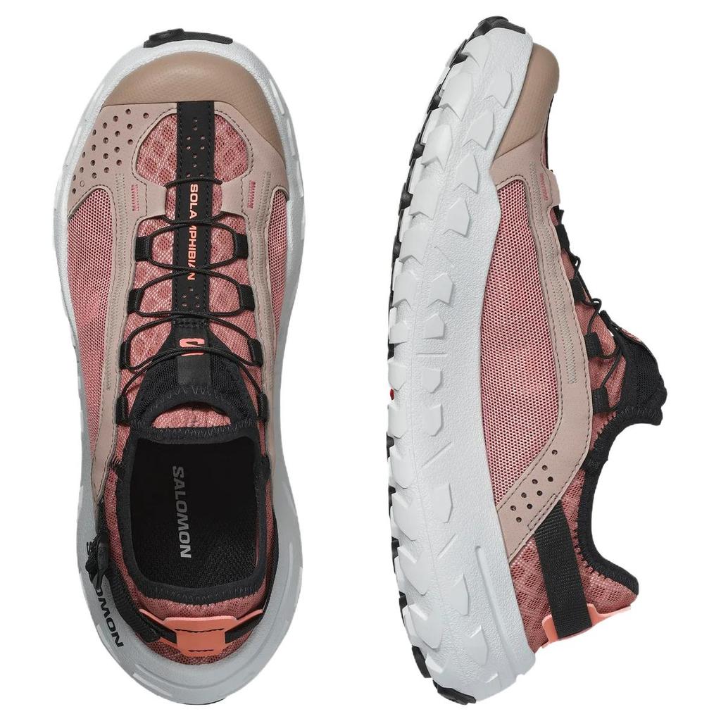 SALOMON Solamphibian Ткань Мода Удобные Походные Ботинки-Шины Амфибийные Износостойкие Водонепроницаемые Дышащие Низкие Походные Ботинки 479428