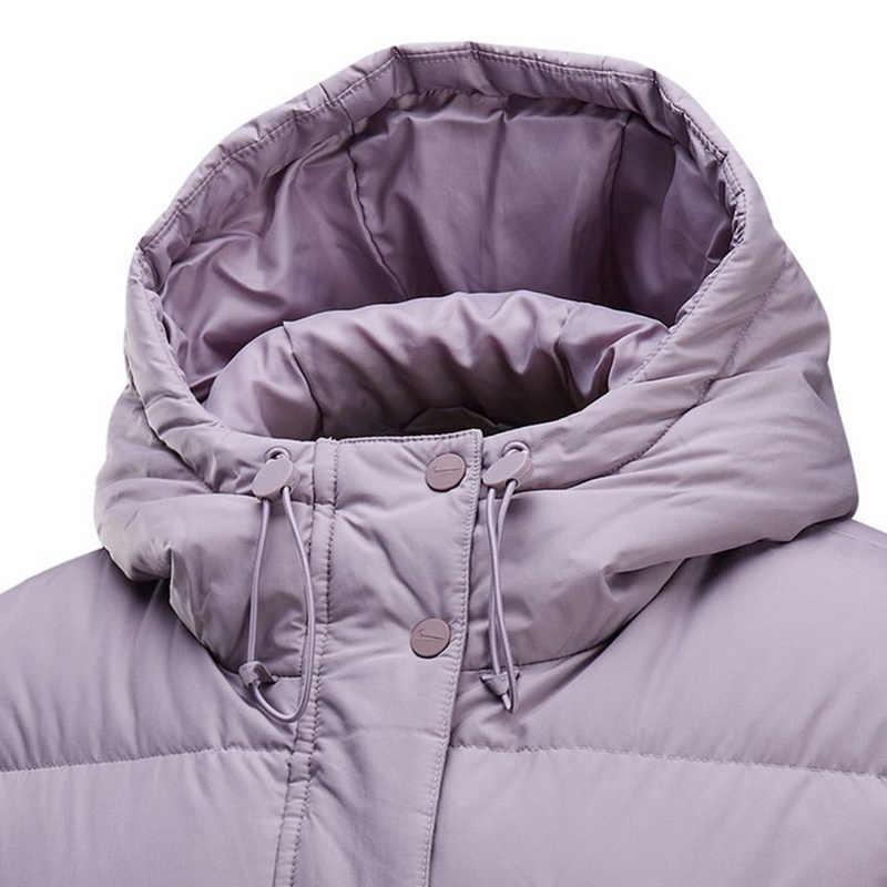 Nike Metropuffer Повседневная спортивная куртка-пуховик на молнии, теплая, ветрозащитная, водонепроницаемая, женская куртка, светло-минерально-фиолетовая, белая, FZ5929226