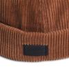 Adjustable Brimless Cap Adjustable Back Strap Retro Docker Hat Beanie Hat  Daily Casual Wear
