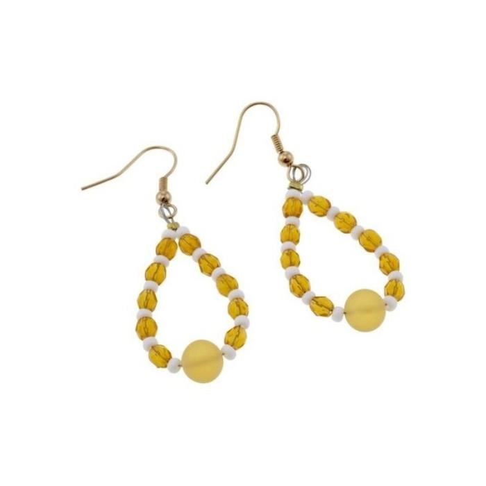 Boucles d'oreilles - Cristian Lay - 494390 - Plaqué or - Doré - Femme