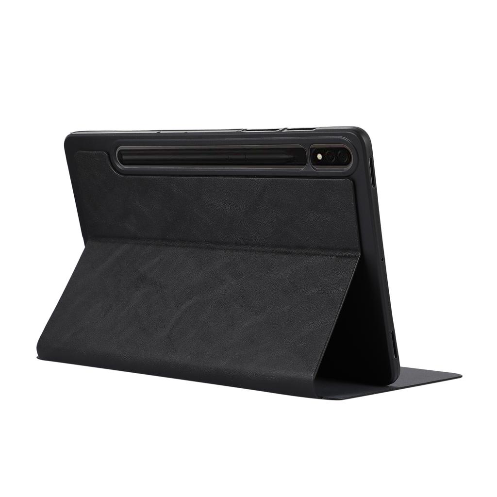 Противоударный чехол из ПУ кожи для Samsung Galaxy Tab S10+ с подставкой