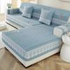 Подушка для дивана из вышитого стираного хлопка, универсальная ткань для всех сезонов, нескользящий чехол для дивана, полотенце для дивана с рисунком из мультфильма