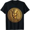 Egypt Ancient Golden Pharaoh Coin Sphinx Egyptian T-Shirt(4)
