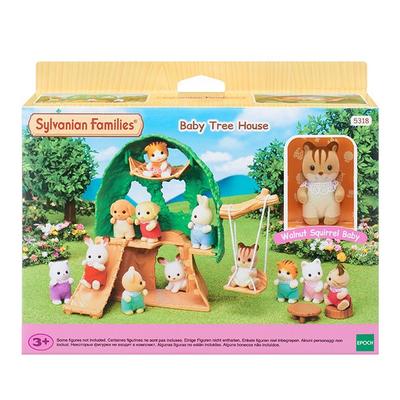 Фигурка домика на дереве Sylvanian Family для детского сада, 1 шт., популярные корейские игрушки