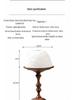 Vintage Walnut & Bone China Candle Holder - Luxurious Aromatherapy Decor for Home & Restaurant