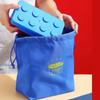 Creative Lunch Box Color Building Blocks Bento Box For Children's Student Portable Outdoor Picnic Fruit Salad Tableware