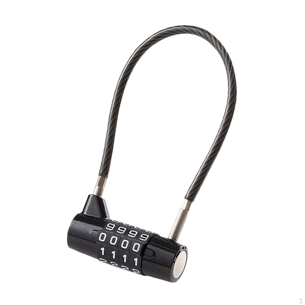 Кабельный замок для багажа, дорожный багаж, универсальный парольный замок, комбинация для улицы