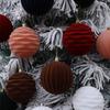 Новый flocked рождественский шар-подвеска 10 см DIY украшение для елки Однотонный Рождественские принадлежности Украшение для вечеринки