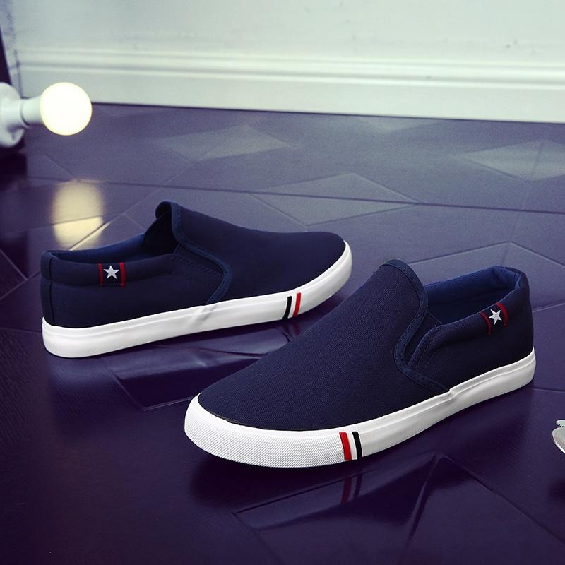 Мужская повседневная обувь Дышащая и легкая универсальная мужская парусиновая обувь Женская обувь для ленивых
