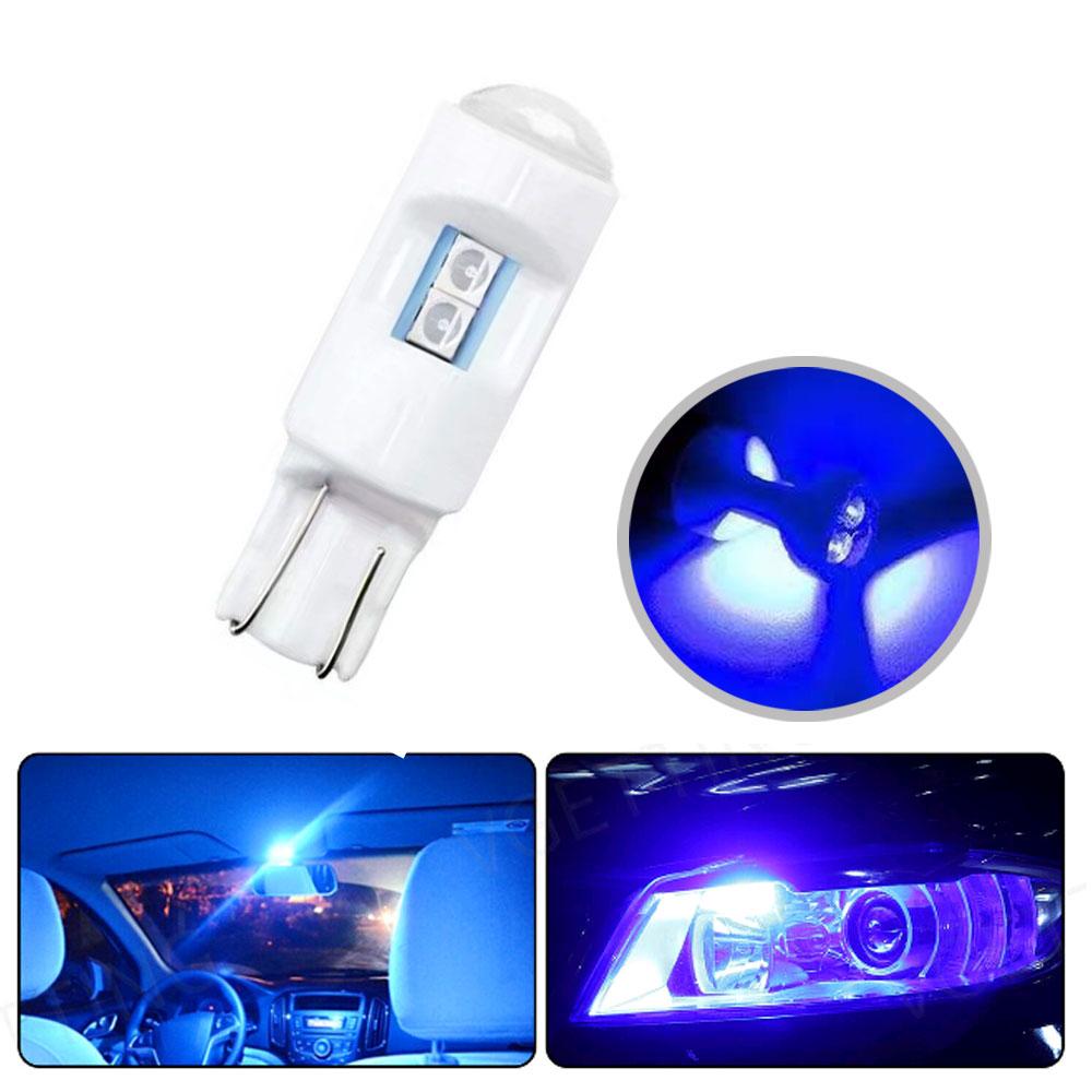 1 шт. Автомобильный клиновидный внутренний источник света T10 W5W WY5W стояночная лампа керамическая 3030 светодиодная лампа для чтения аксессуары для номерного знака