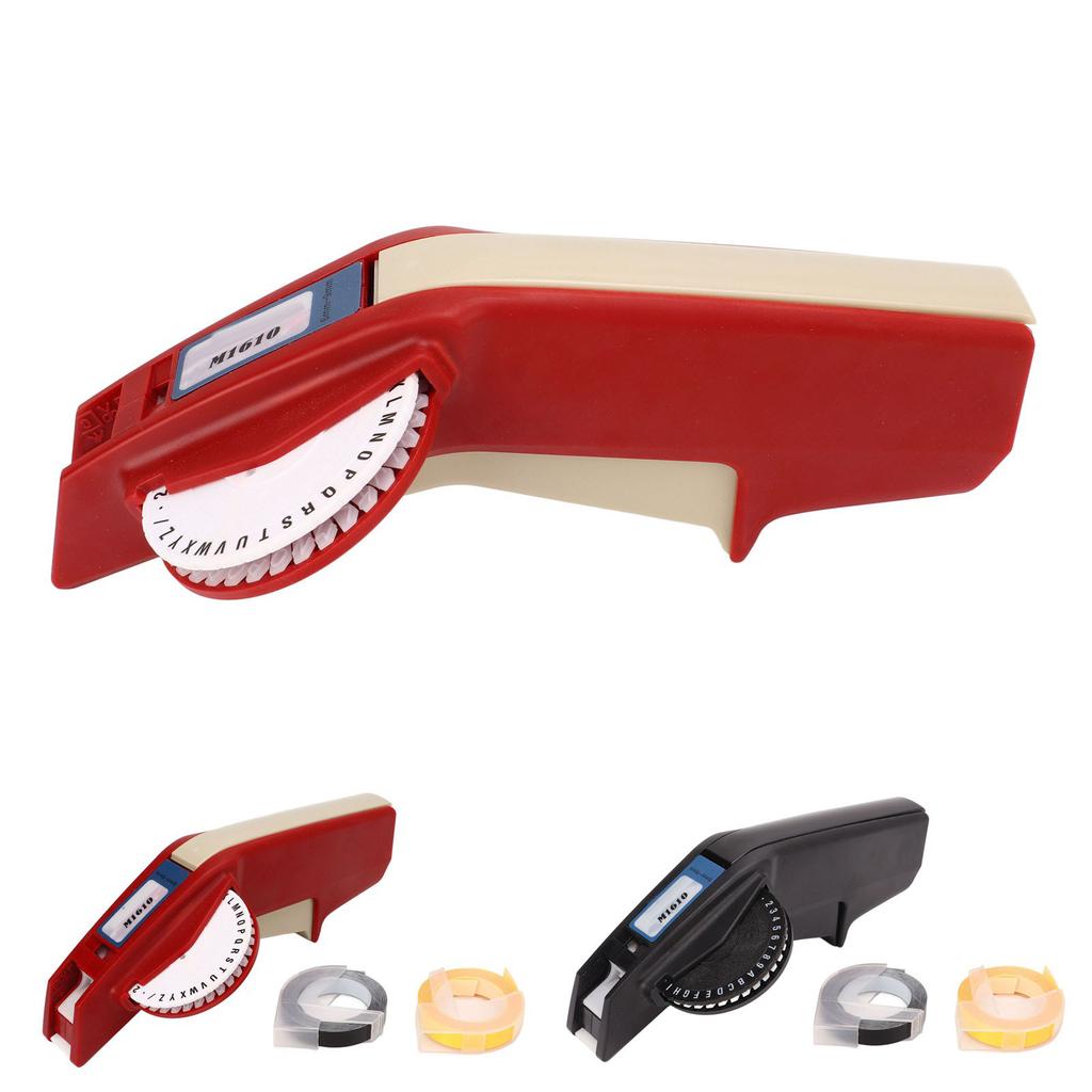 Изготовитель этикеток для тиснения, прозрачный номер, буква, ручная тиснитель этикеток из АБС-пластика для L