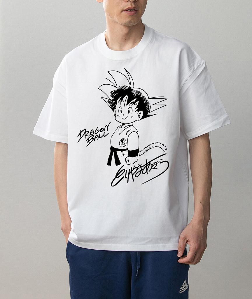 Dragon Ball Tshirt Summer Mens Goku Printed Pattern Short Sleeve Oversized Street Wear Loose Version Japanese Anime Fan Tshirt