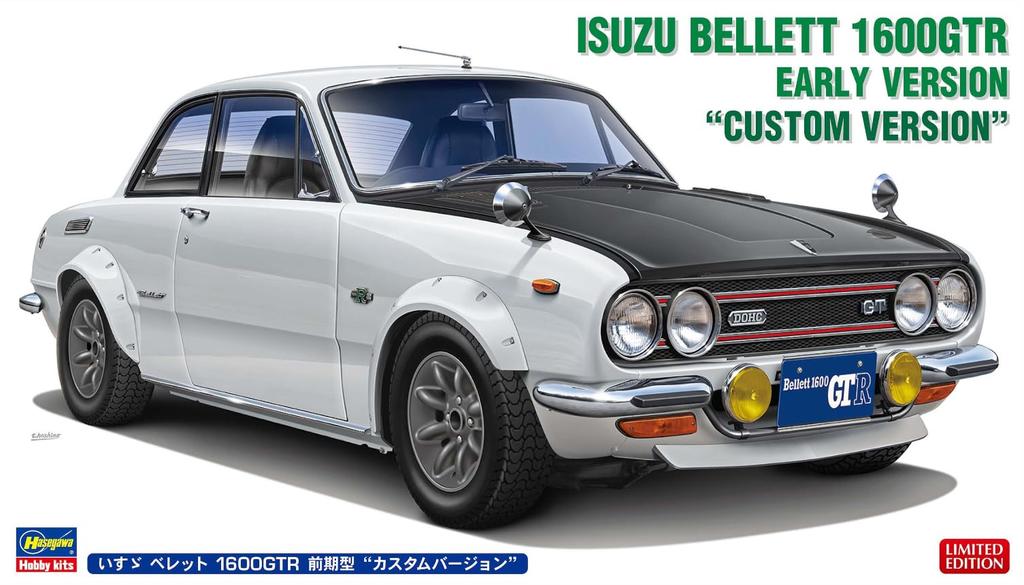 Hasegawa Исузу Белетт 1600GTR Ранняя модель Пластиковая модель-конструктор 20802 1/24 «Custom Version» (Автомобиль)