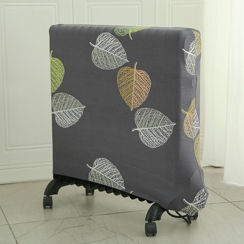 Новый Портативный Обогреватель Радиатор Пылезащитный Чехол Утолщенный Цветочный Принт Эластичный Бытовой Масляный Радиатор Защитный Чехол для Хранения Пылезащитные Чехлы