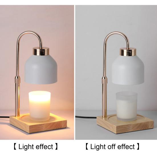 Electric Candle Warmer Dimming Function with Timer Height Adjustable Fragrance Releasing Cozy Ambience