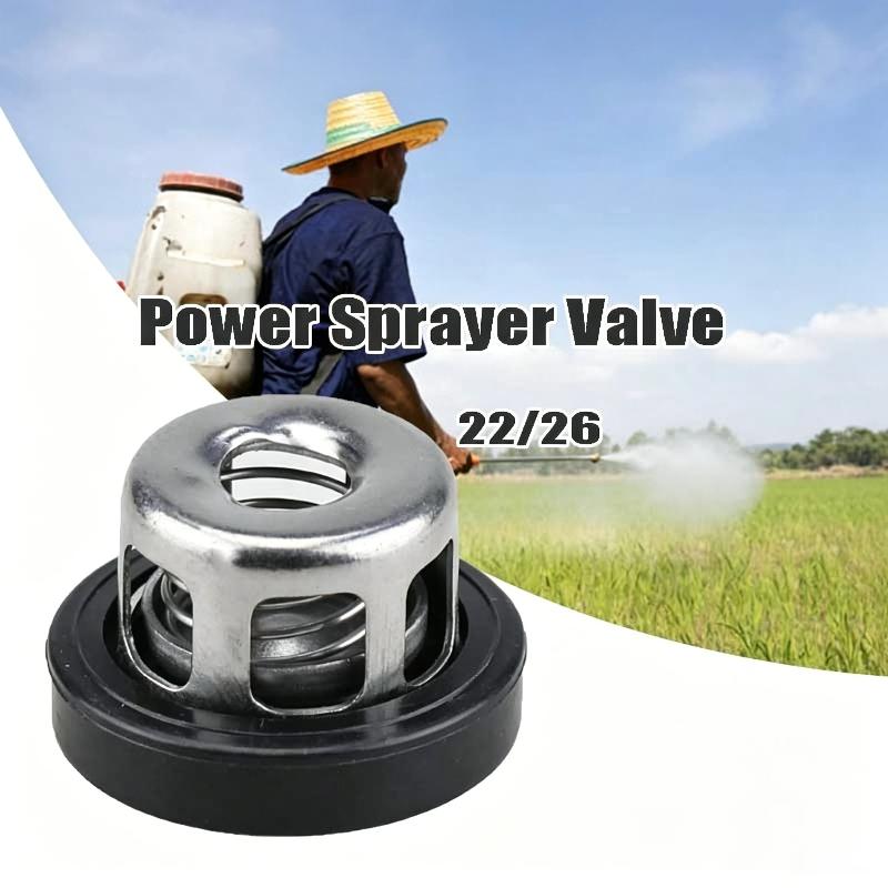 Stainless Steel Power Sprayer Pump Valve High Pressure Brass Engine 22/26 High Efficiency for Landscape Irrigation