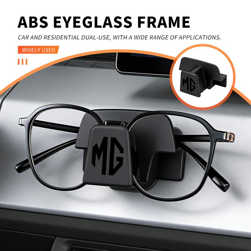Car Sunglasses Holder Glasses Frame Anti-scratch ABS Storage Holder For MG HS EHS 3 5 6 7 GT RX5 ZT RX8 Q6
