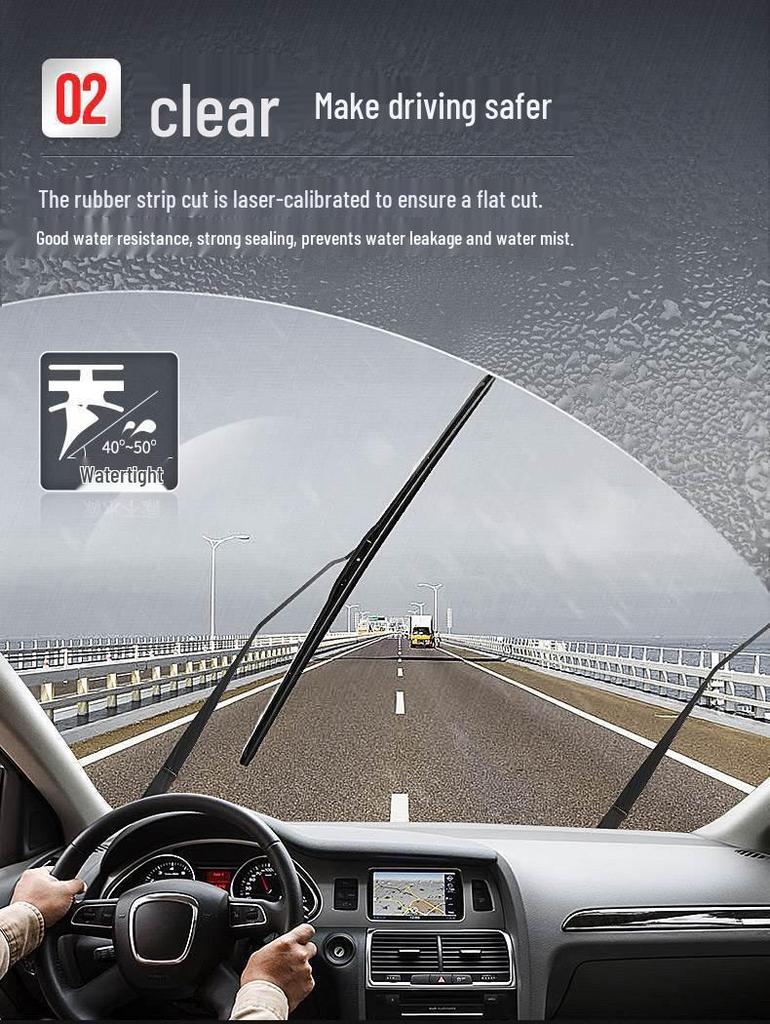 Compatible Wiper Blades for Dongfeng Venucia D60 2017 - 18 & 19 Original