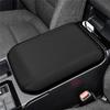 Durable-Car Center Console Armrest Box Cover Armrest Box PU Leather Panels For Toyota Prado LC250 2024 Black