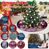 Christmas Tree Skirt , Christmas Tree Mat , Christmas Decoration , Christmas Surprise For Friends And Family