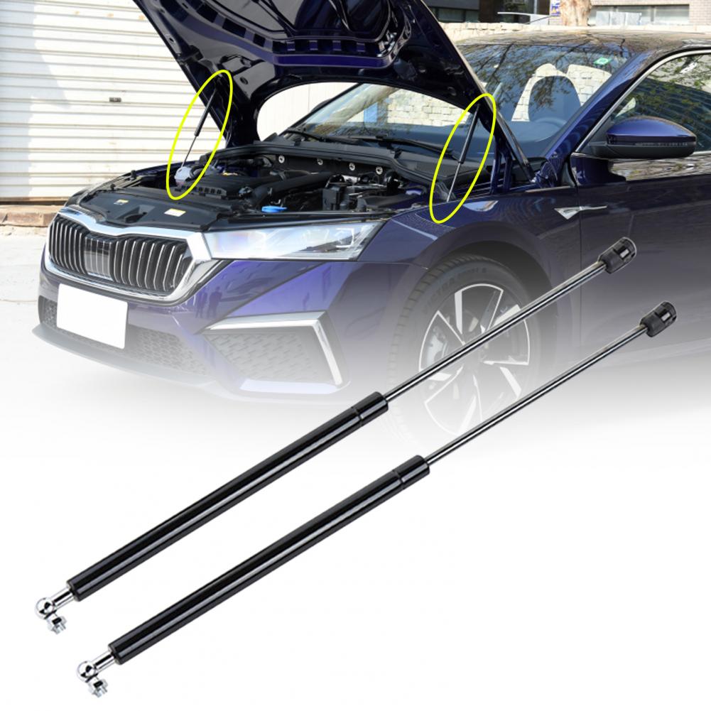 2Pcs Carbon Steel Front Hood Lift Support Hydraulic Bonnet Gas Shock Strut for Octavia A7 MK3 16 19 Car Accessories