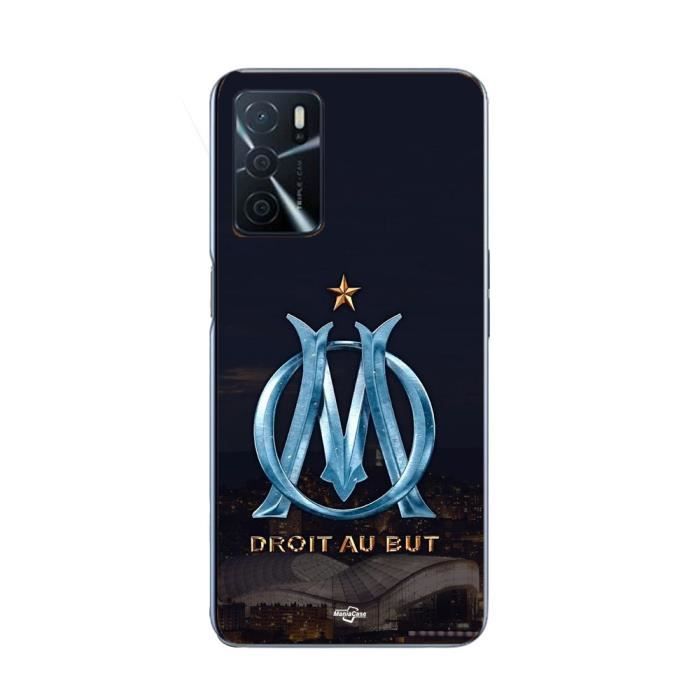 Coque - Maniacase - Oppo A16s - OM logo bleu et dorée - Souple - Silicone