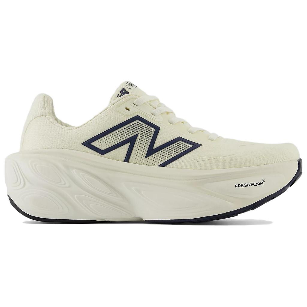 New Balance Fresh Foam X More V5 Амортизация Низкий профиль Повседневные Городские Для поездок на работу Беговые кроссовки Женские Цвет экрю WMORCF5