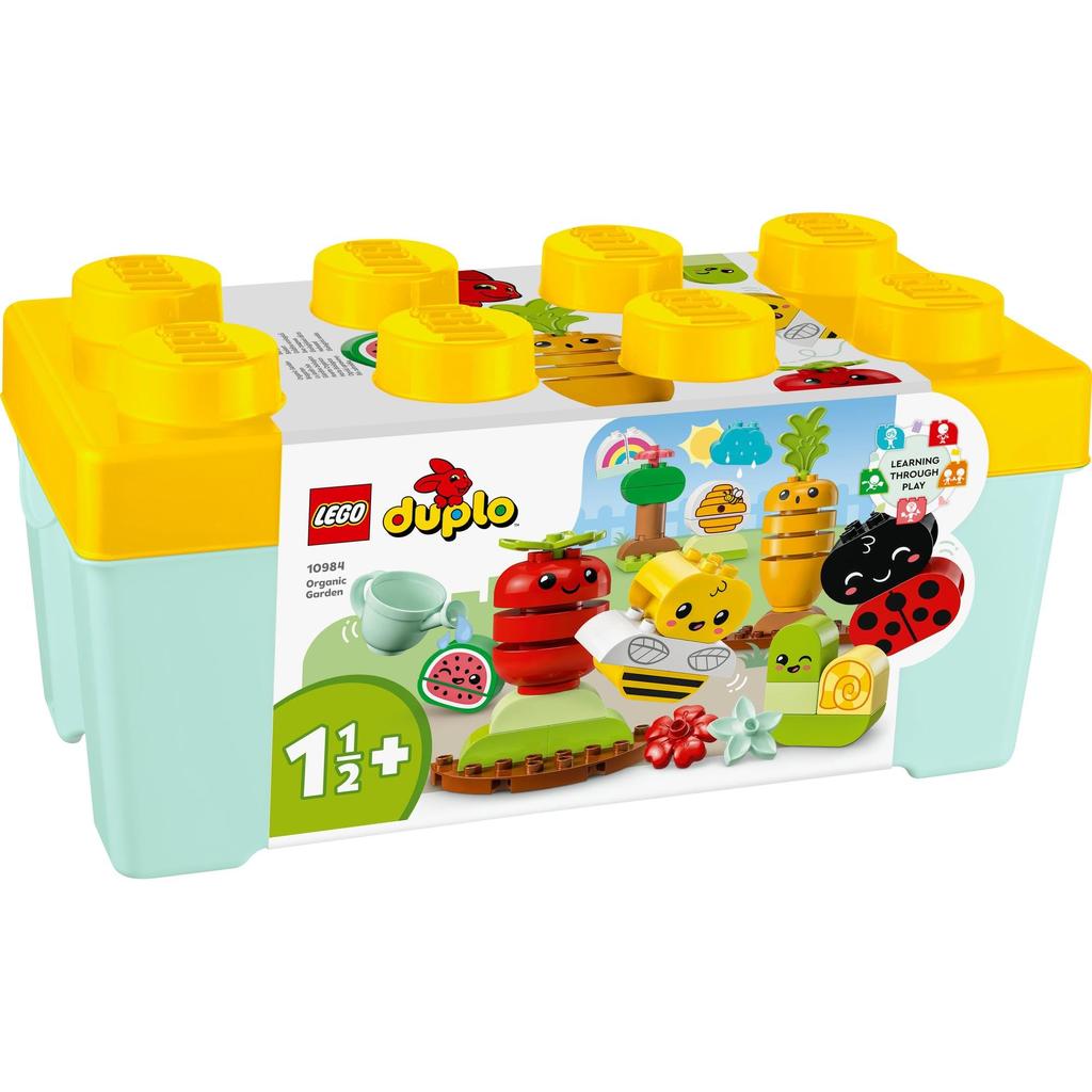 LEGO Duplo First Duplo Vegetable Farm Toy Present Birthday Block Educational Christmas Boys Girls Children 1 and a Half Years Old 2 Years Old 3 Years