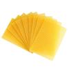 10Pcs Yellow Honeycomb Foundation Bee Hive Wax Frames Beekeeping Equipment Sheet Excellent