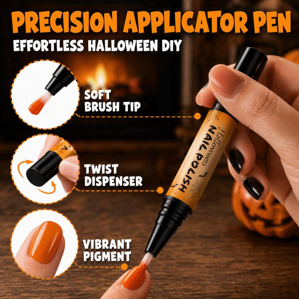 Quick Drying Nail Polish Pens High Saturated Nail Art Varnish Baking Nail Polish Nail Art