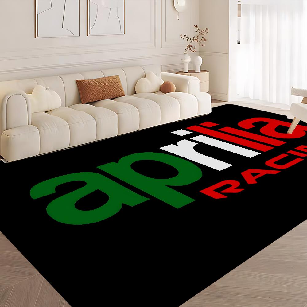 A-Aprilia Motorcycle Floor Mat Retro Multiple Choice Living Room Kitchen Rug Non-Slip Modern Home Decor