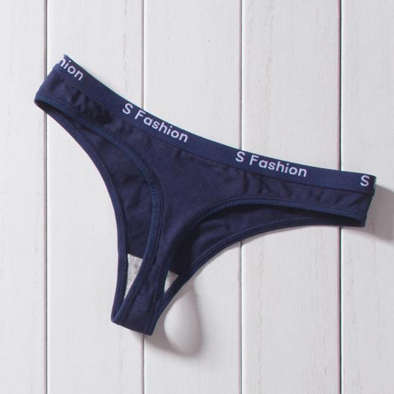Женское нижнее белье из хлопковых стрингов. Женское короткое сексуальное нижнее белье. Длинные брюки с буквами.