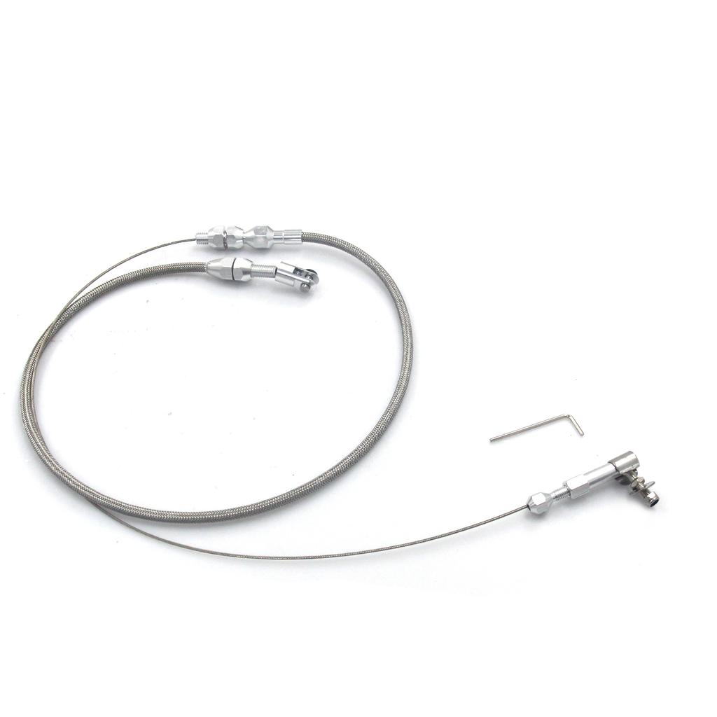 Комплекты 24-дюймовых плетеных кабелей дроссельной заслонки можно разрезать для любого применения