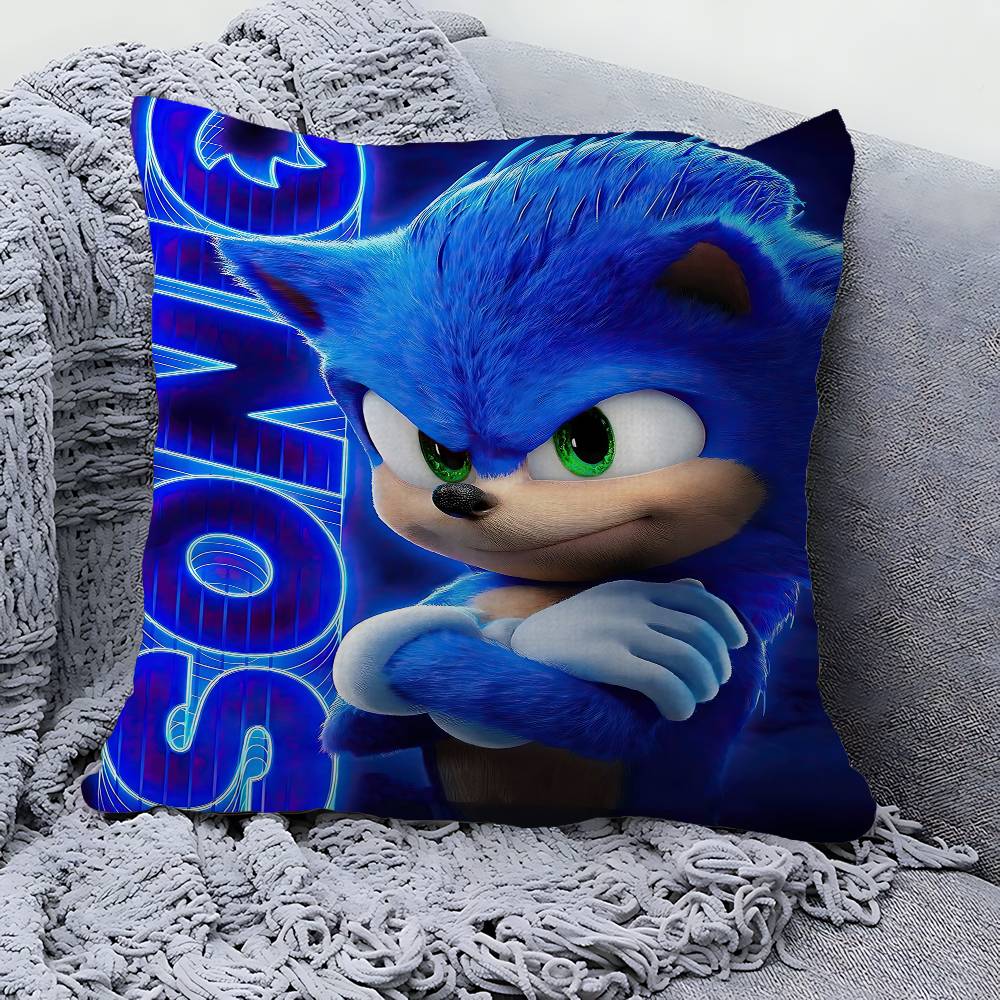 Аниме Игра S-SonicS Персонализированная Наволочка Детская Спальня Декор Дикой Вечеринки Наволочка Подарок на День Рождения Ребенка Душ