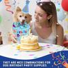 Adjustable Pet Birthday Caps Cute Dog Birthday Bib Cat Triangle Scarf  Puppy Costume