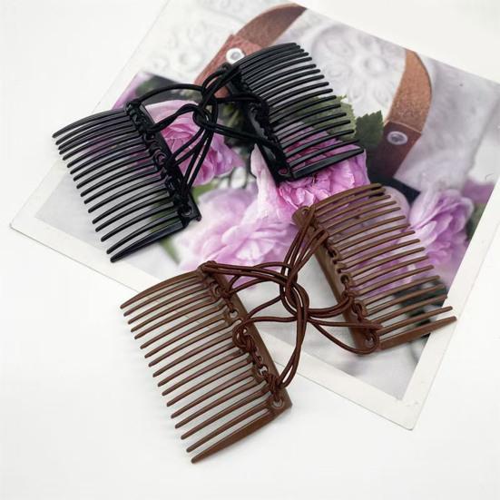 Женская расческа для волос, дизайн с эластичной веревкой, нескользящая расческа для волос, йога, бег, макияж, универсальные аксессуары для волос