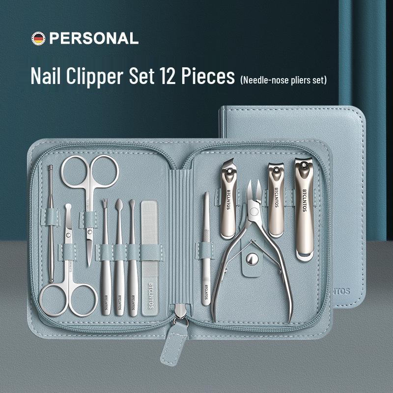 Luxury Men's Multifunctional Nail Clipper & Trimming Set