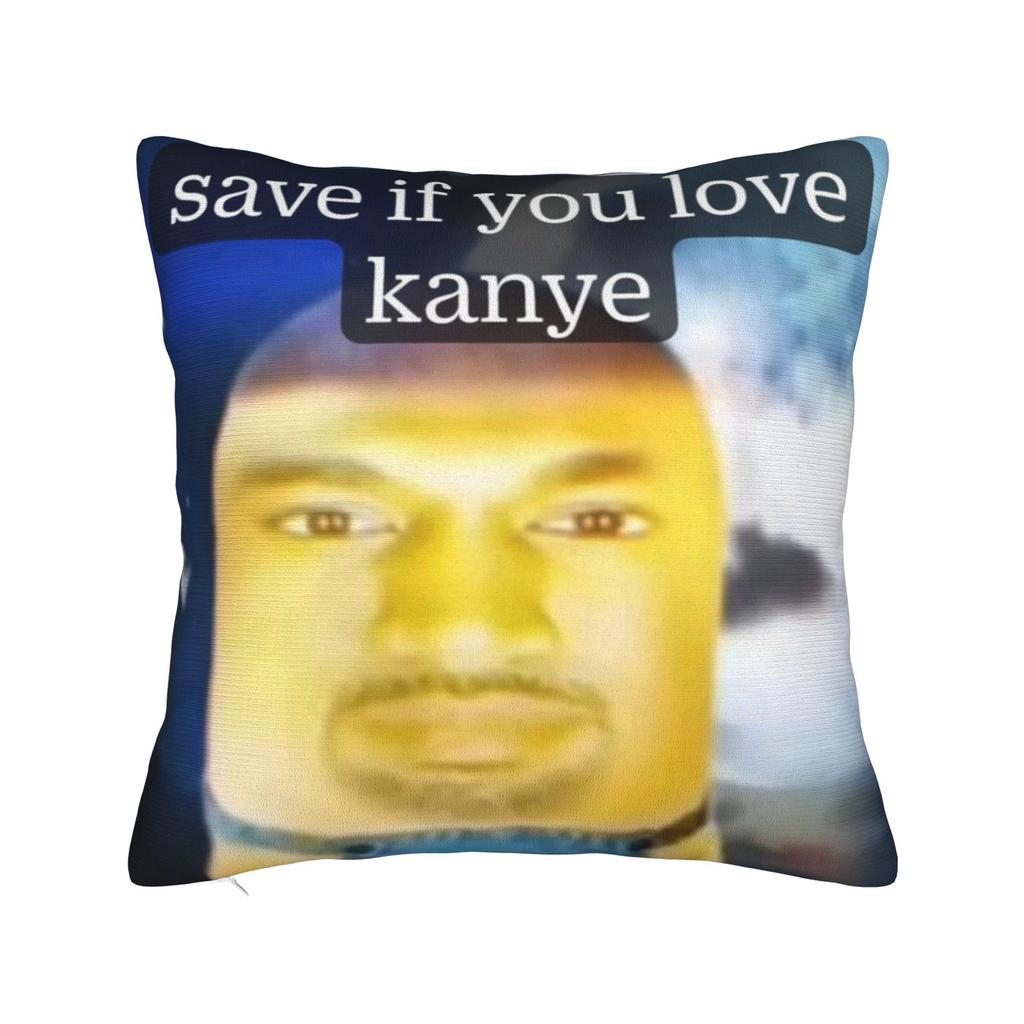 K-kanyes W-wests Забавная Подушка Чехол Аксессуары Мягкая Наволочка Декор Чехол для Подушки-плед Сиденье Разные Размеры
