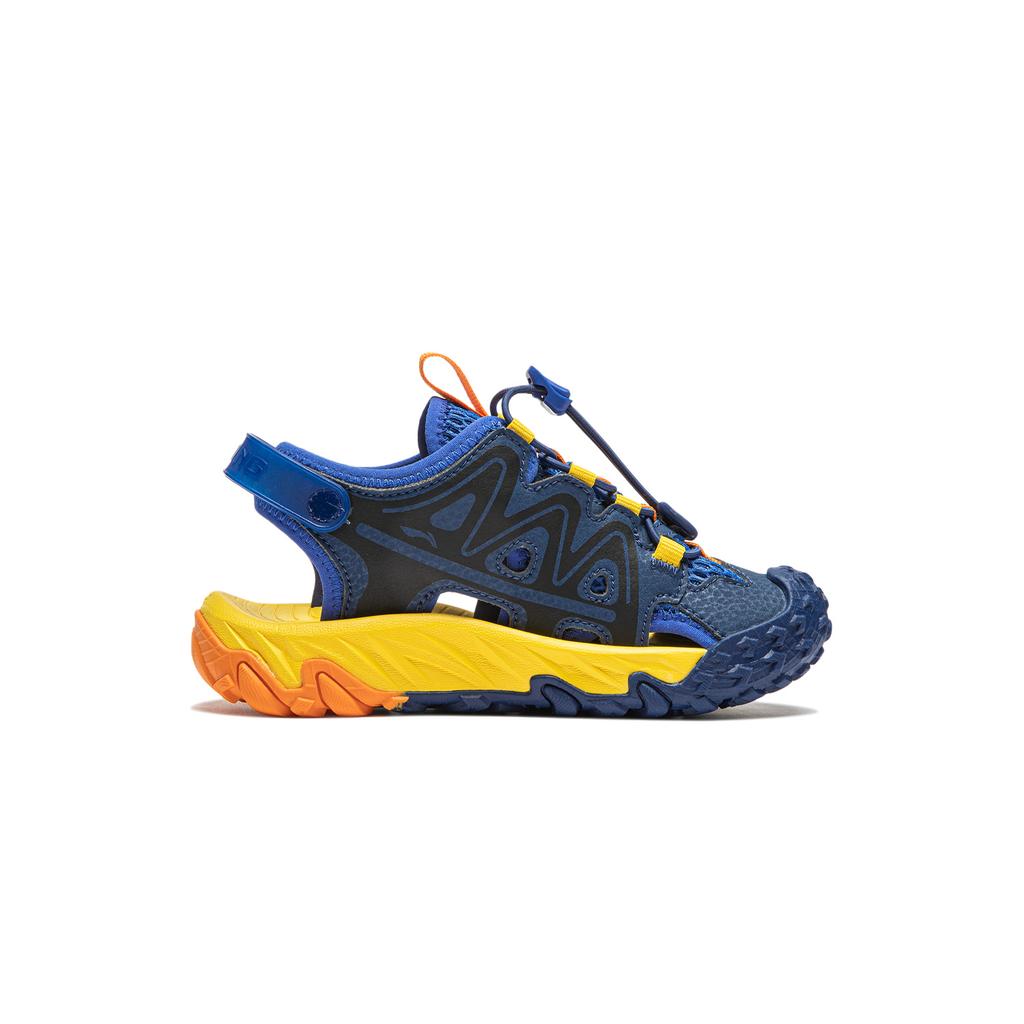 Li-Ning Детские сандалии Cloud Drawstring Sandals Детские сандалии Темно-синие, черные, ярко-синие YKKU006-5