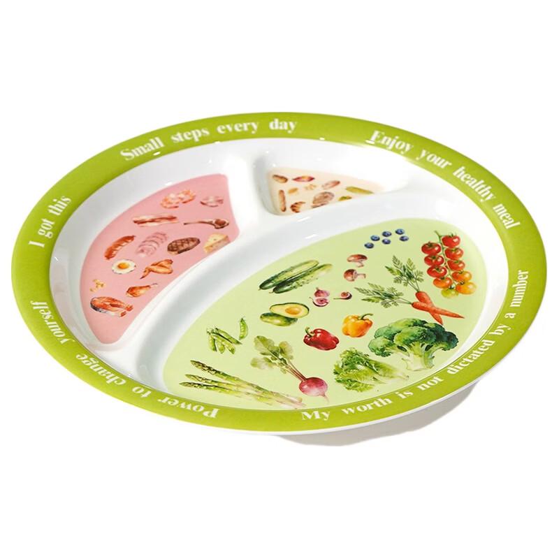 Детская тарелка с отделениями Xiaoyueya